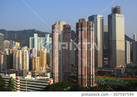 17 Jan 2015 the Kwai Chung district at hong kong 107597594