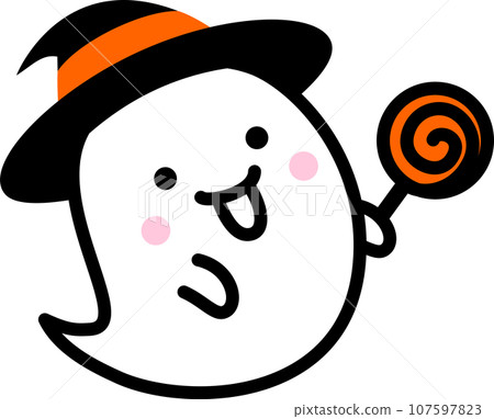 舔糖果的萬聖夜鬼魂 107597823