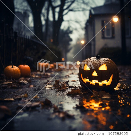 close up of pumpkins on table close up of pumpkins on table 107598695