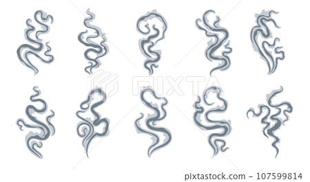 Smoke steam signs Smoke steam signs 107599814