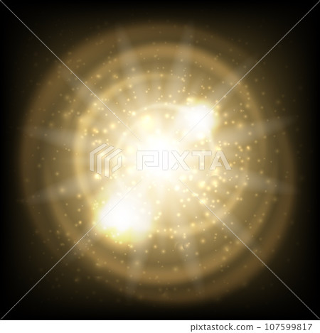 Dark gold sparkle star Dark gold sparkle star 107599817
