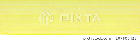 Yellow textured panorama background with copy space for text or image, suitable for online Ads, Posters, Banners, social media, covers, events and various design works 107600425