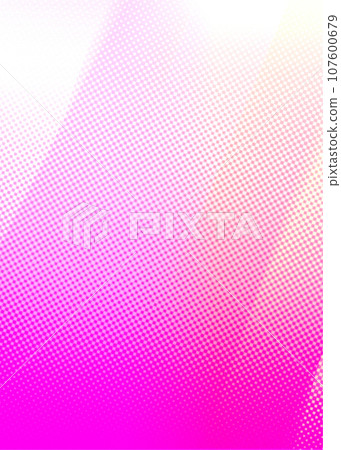 Pink gradient vertical background with copy space for text or image, Modern vertical  design suitable for online Ads, Posters, Banners, social media, events and various design works 107600679