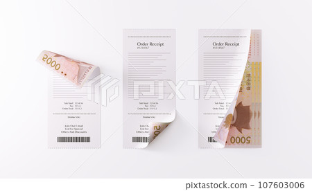 3d hand motion, financial concept 107603006