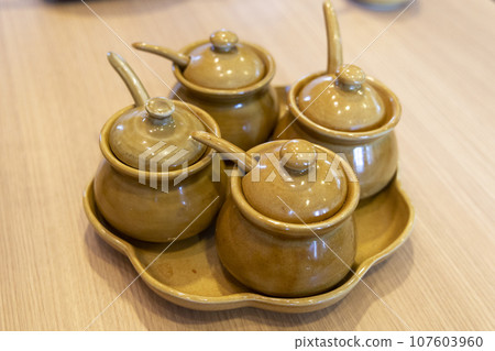 Thai seasoning bowl 107603960