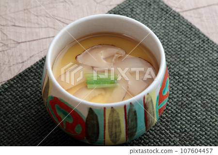Savory egg custard Savory egg custard 107604457