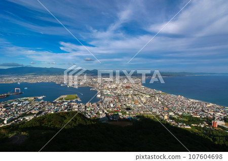 September sky from the summit of Mt. Hakodate September sky from the summit of Mt. Hakodate 107604698