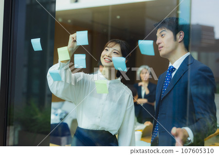 Business scene Business scene 107605310