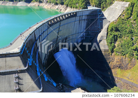 Autumn's Kurobe Dam Autumn's Kurobe Dam 107606234