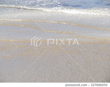 Shallow waters of transparent sea. 107606850