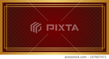 Dark red and gold background checkered pattern Dark red and gold background checkered pattern 107607471