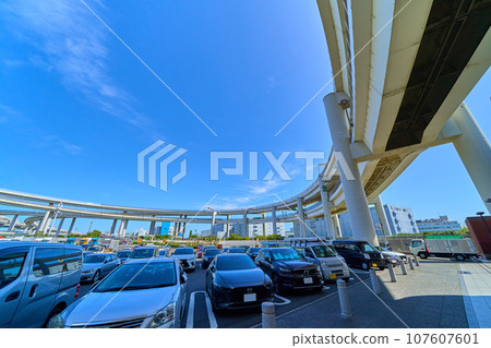 神奈川縣橫濱市首都高速神奈川5號線大黑線大黑PA 107607601