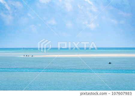 Uni-no-hama, the phantom island of Miyakojima 107607983