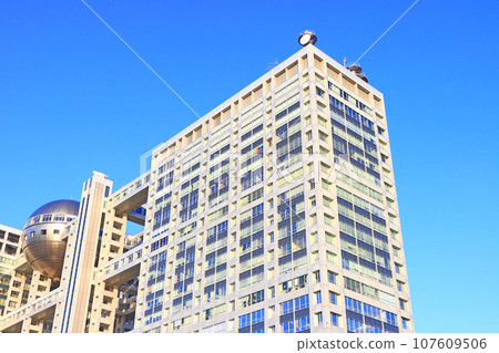 東京富士電視台總部大樓與台場風光 107609506