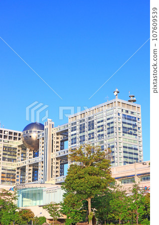 東京富士電視台總部大樓與台場風光 東京富士電視台總部大樓與台場風光 107609539