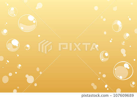 Background illustration_bubbles_gold Background illustration_bubbles_gold 107609689