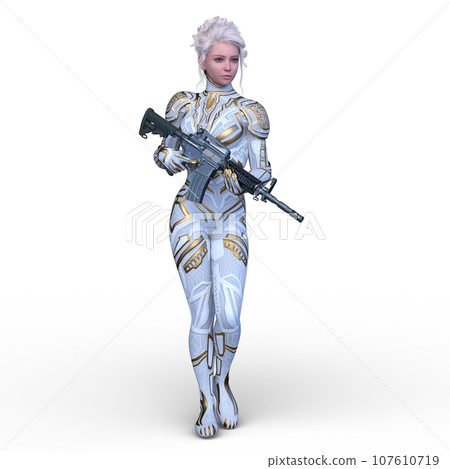  Cyberwoman 107610719