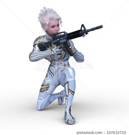  Cyberwoman 107610720