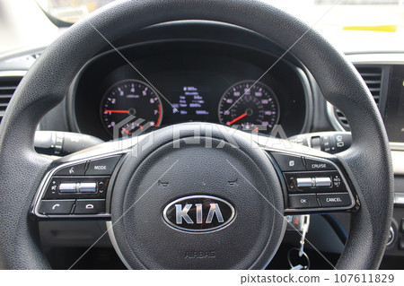 Korean car SUV Popular compact SUV Kia Sportage Kia Sportage interior Korean car SUV Popular compact SUV Kia Sportage Kia Sportage interior 107611829