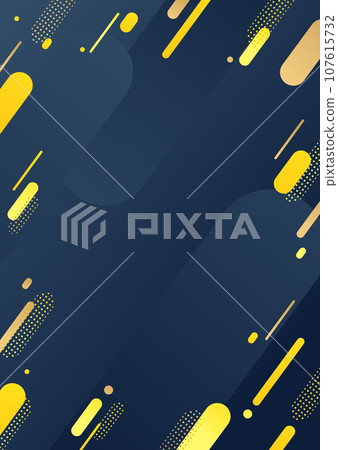 Cyber geometric pattern background material yellow Cyber geometric pattern background material yellow 107615732