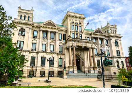 City Hall of Jersey City in New Jersey, United States City Hall of Jersey City in New Jersey, United States 107615859