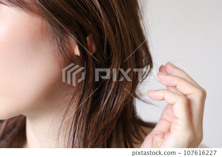女性頭髮護理圖片 女性頭髮護理圖片 107616227
