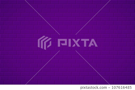 Dark purple brick wall background. Abstract seamless pattern. Vector illustration Dark purple brick wall background. Abstract seamless pattern. Vector illustration 107616485