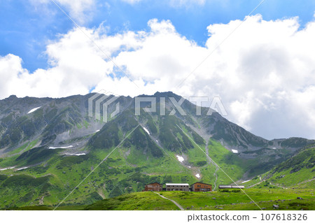 Summer Tateyama Mountain Range Murododaira Summer Tateyama Mountain Range Murododaira 107618326