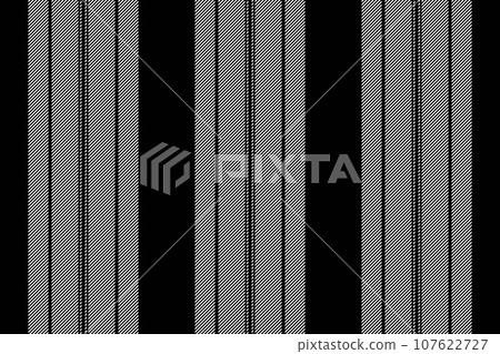 Fabric textile texture of vector lines stripe with a vertical background seamless pattern. 107622727