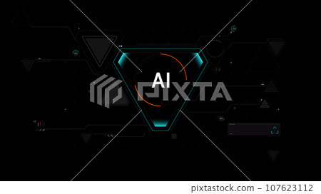 Ai With HUD Design element 002 107623112
