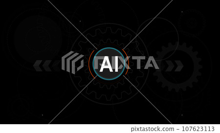 Ai With HUD Design element 003 Ai With HUD Design element 003 107623113