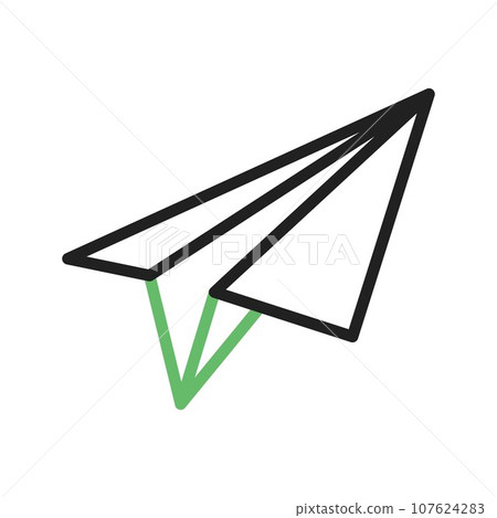 Paper Plane icon vector image. Paper Plane icon vector image. 107624283