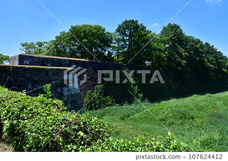 Nagoya Castle 24 Ninomaru stone wall Nagoya Castle 24 Ninomaru stone wall 107624412