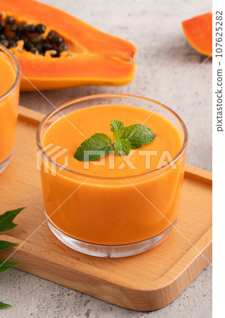 papaya fruit juice milk milkshake summer papaya smoothie パパイヤ パパイア papaya fruit juice milk milkshake summer papaya smoothie パパイヤ パパイア 107625282