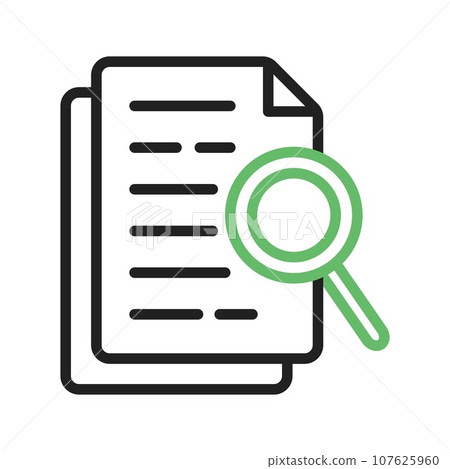 Plagiarism icon vector image. 107625960