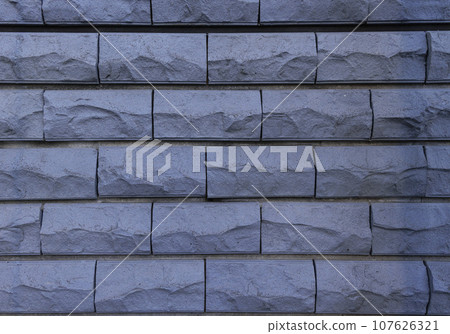Gray-toned decorative block texture material | For exterior, landscaping, and web background designs Gray-toned decorative block texture material | For exterior, landscaping, and web background designs 107626321