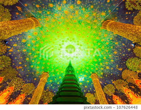 曼谷Wat Pak Nam 曼谷Wat Pak Nam 107626448