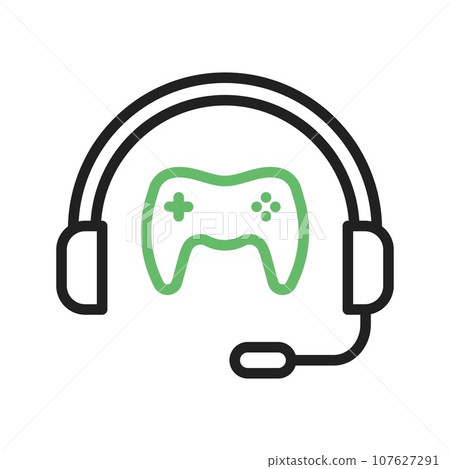 Gaming icon vector image.-插圖素材 [107627291] - PIXTA圖庫