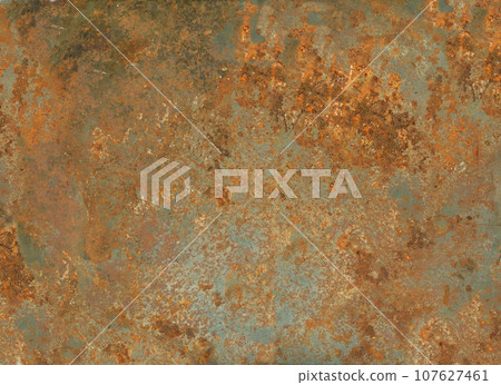 Old rusty metal texture. Grunge background wallpaper Old rusty metal texture. Grunge background wallpaper 107627461