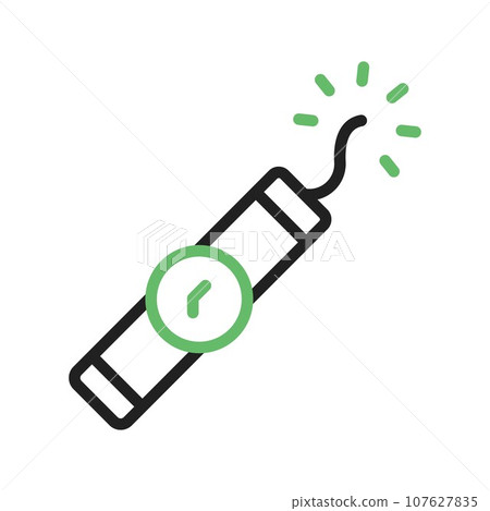 Dynamite icon vector image. 107627835