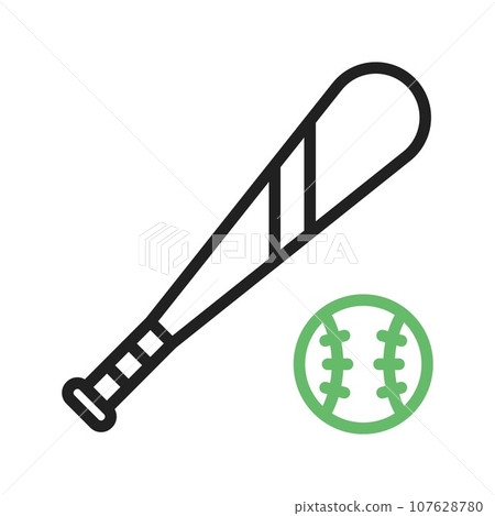 Baseball icon vector image. Baseball icon vector image. 107628780