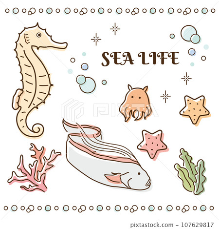 海洋動物簡單套裝 107629817