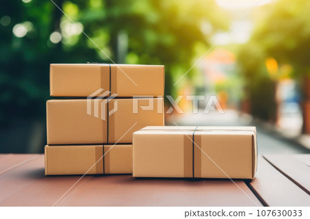 Unboxing a Delivered Package Unboxing a Delivered Package 107630033