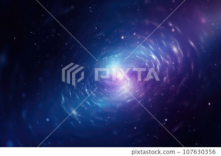 Interstellar Harmony: Dynamic Galaxy Display 107630356