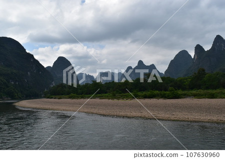 中國桂林世界遺產：漓江上的山水畫 107630960