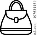 Elegant Handbags and Purses - Iconic Fashion Accessories for Women 107631164