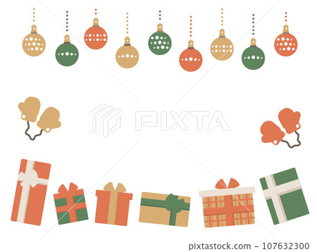 Christmas illustration set Christmas illustration set 107632300