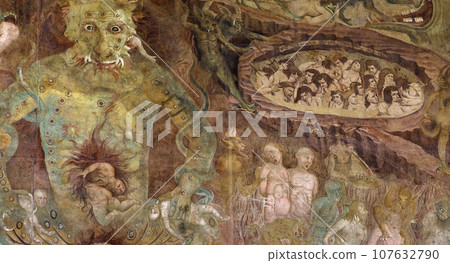 Triumph of Death frescoe, Camposanto, Pisa, Italy Triumph of Death frescoe, Camposanto, Pisa, Italy 107632790