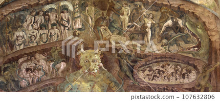 Triumph of Death frescoe, Camposanto, Pisa, Italy Triumph of Death frescoe, Camposanto, Pisa, Italy 107632806