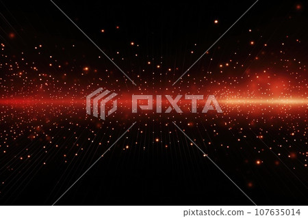 Abstract futuristic technology big data transfer or connecting. Generative AI 107635014